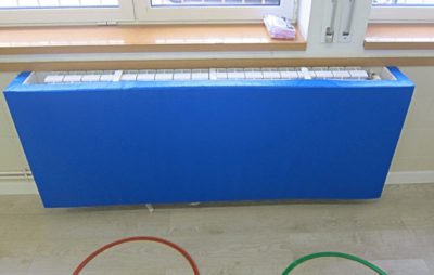 Protection de radiateur-intégrale en mousse et PVC