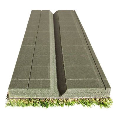 protection angle de bordure extérieure sur mesure-mousse de 20cm décoration-herbe